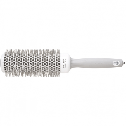 OLIVIA GARDEN, Термобрашинг 45 мм Серый, EXPERT BLOWOUT SPEED XL Wavy Bristles White&Grey