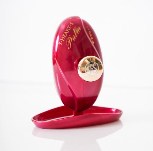 S-HEART-S, Расческа Scalp Brush Palm (королевский розовый), средней жескости 