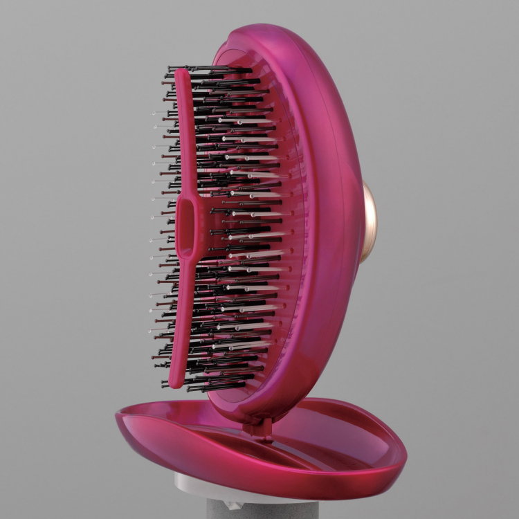 S-HEART-S, Расческа Scalp Brush Palm (королевский розовый), средней жескости 