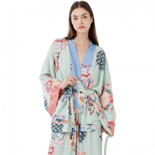 ANY WOWZERS, Комплект-кимоно со штанами, HAIKU TOKIO