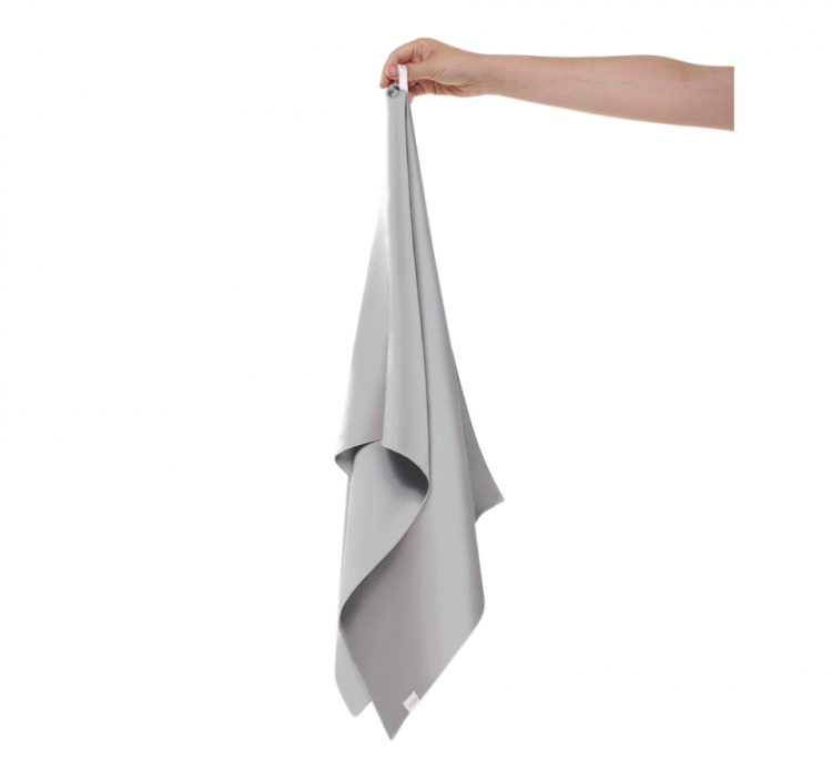 SILK LOVERS, Полотенце для волос из натурального шелка 43*110см, цвет (серебро)