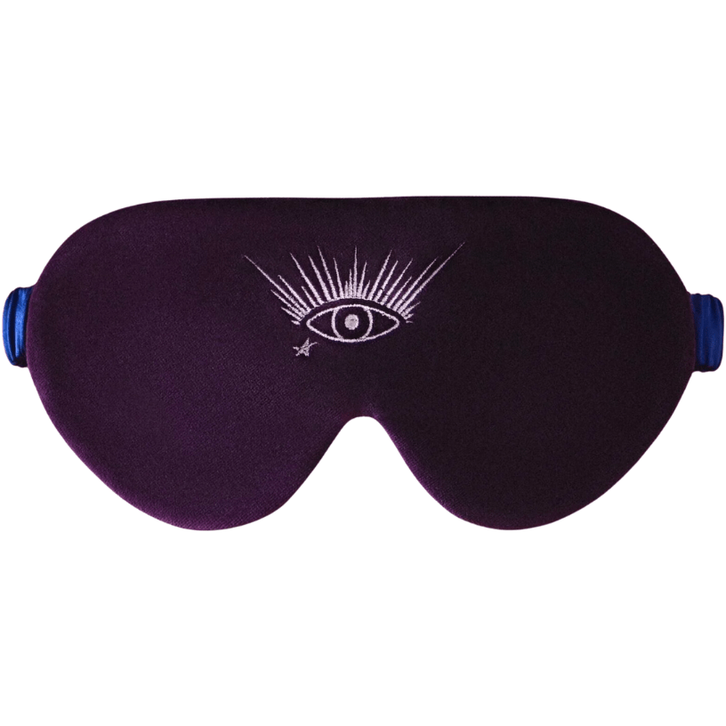 HEDONISM GIRLS Маска для сна и медитации "Третий глаз" (фиолетовая)