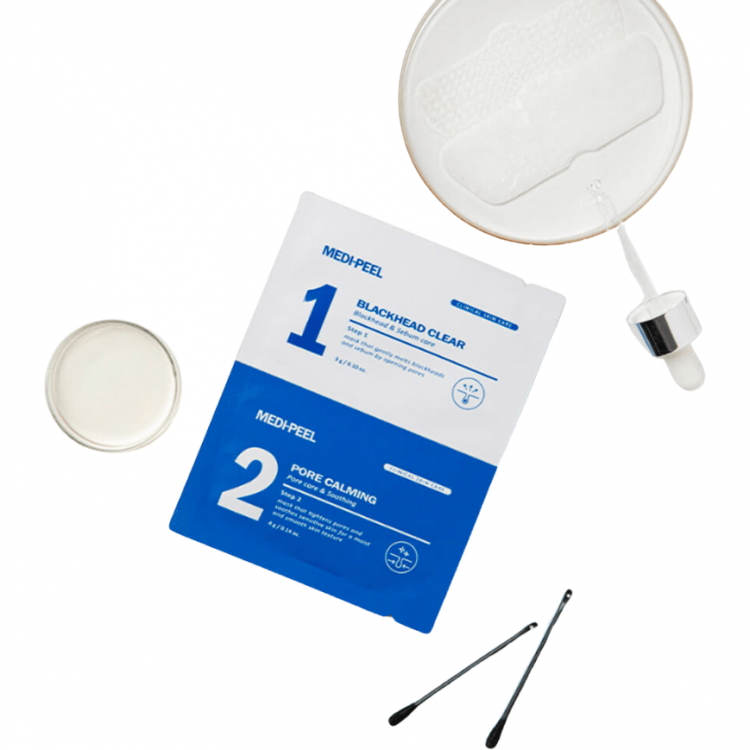 MEDI-PEEL, Extra Super 9 Plus Очищающая маска от черных точек, 3г*4г