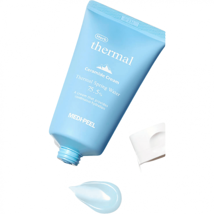 MEDI-PEEL, Herb Thermal Восстанавливающий крем с термальной водой, 120 мл