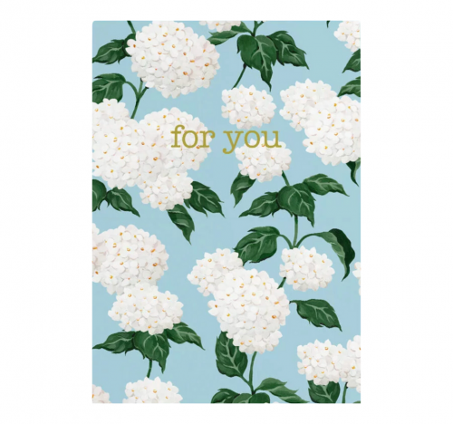 Открытка "Гортензия"