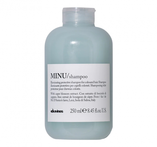 DAVINES, Защитный шампунь для сохранения косметического цвета волос 250 мл, MINU shampoo