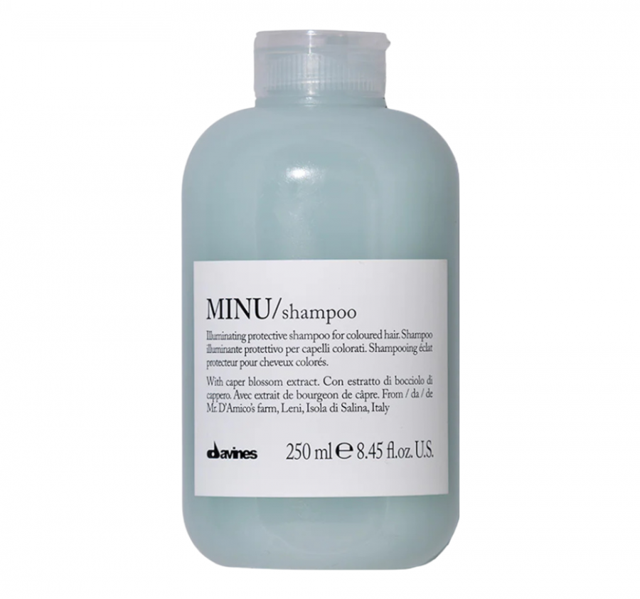 DAVINES, Защитный шампунь для сохранения косметического цвета волос 250 мл, MINU shampoo