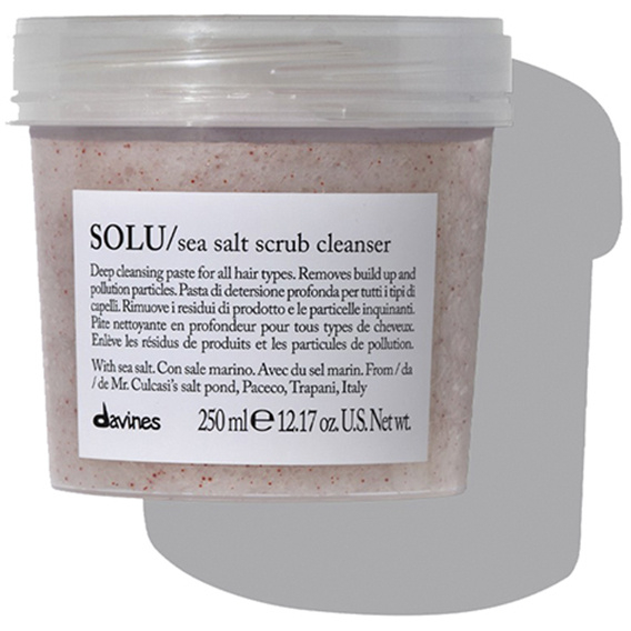 DAVINES, Скраб с морской солью 250 мл, SOLU