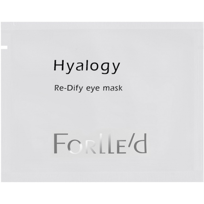 FORLLED, Омолаживающая маска-патчи для век, для зрелой кожи 1 пара, Hyalogy Re-Dify eye mask