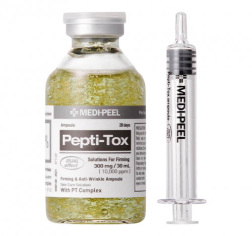 MEDI-PEEL, Pepti-Tox Разглаживающая ампульная сыворотка, 30 мл