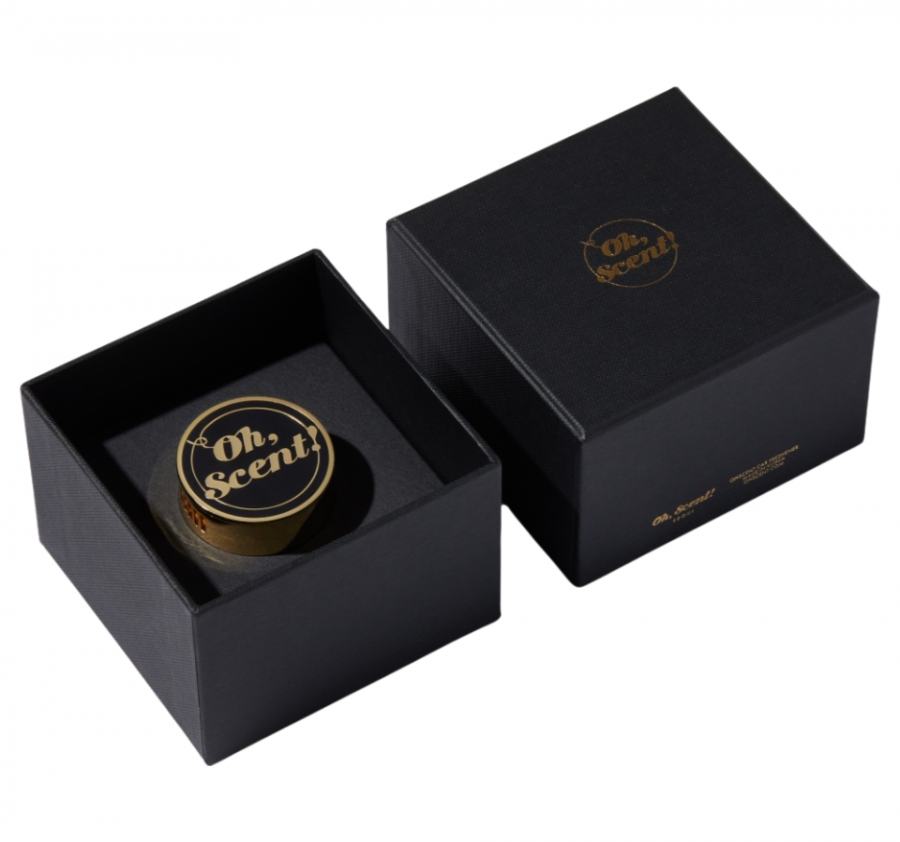 OHSCENT, BLACK CLASSIC Аромат для авто (бергамот, гардения, гваяковое дерево)