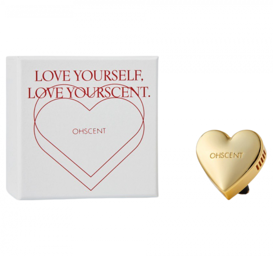 OHSCENT, GOLD HEART Аромат для авто (бергамот, ландыш, мускус)