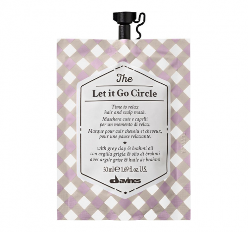 DAVINES, Маска-релакс для волос и кожи головы 50мл, To let it go circle