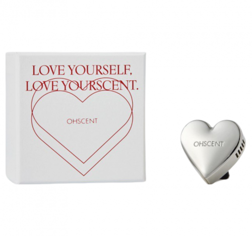 OHSCENT, SILVER HEART Аромат для авто (бергамот, ландыш, мускус)
