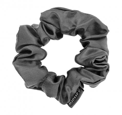 ASSORO, Шелковая резинка для волос, размер M, цвет (графит)