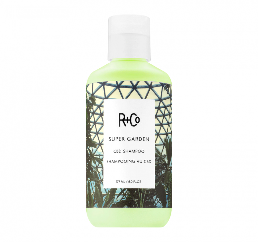 R+CO, ДИВНЫЙ САД успокаивающий шампунь, 177 мл, SUPER GARDEN CBD Calming Shampoo