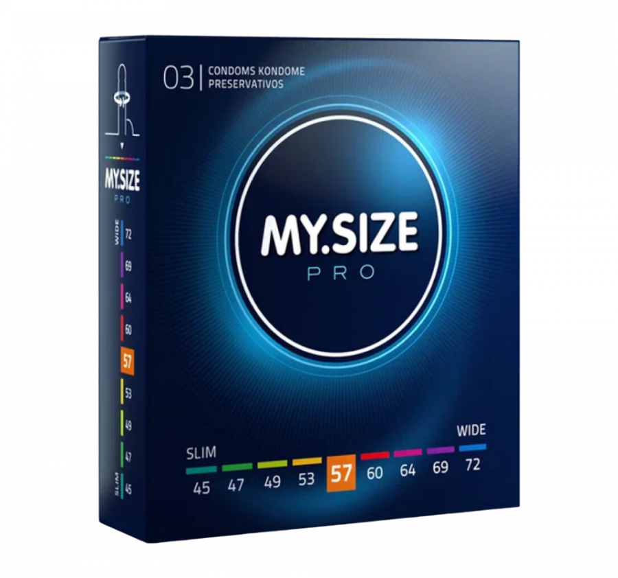 Презервативы MY.SIZE размер 57 (3шт)