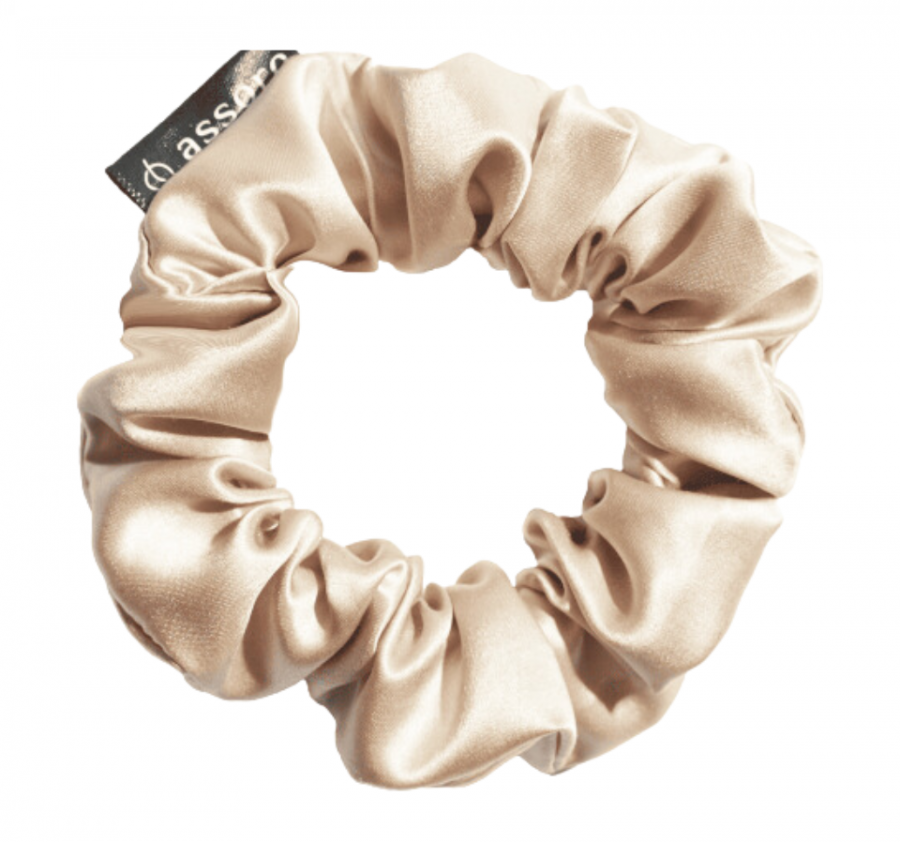 ASSORO, Шелковая резинка для волос, размер M, цвет (кашемир)