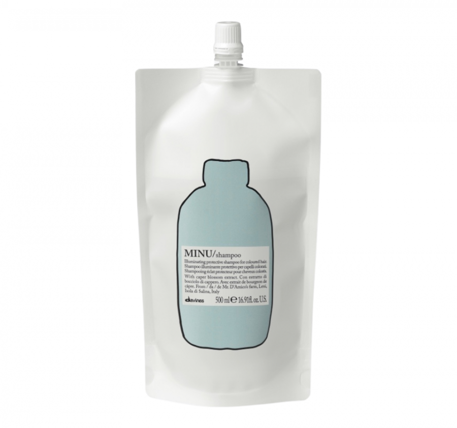 DAVINES, Рефил шампуня для сохранения цвета волос 500 мл, MINU Shampoo refill